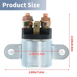 Aynaxcol Starter Solenoid Relay 710001364 Replacement for BOMBARDIER ATV Rally 175 176CC 2003-2004 Replacement for CAN-AM ATV Renegade 800 EFI 800CC 2007 Replace# 515176011 710000111