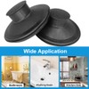 EMVANV 2 PCs Sink Stopper,Black Plastic Sink Plug Drain Stopper