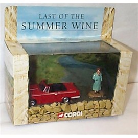 Corgi Last Of The Summer Wine Triumph Herald Convertible & Pegden Figure diecast model