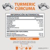 Turmeric Cúrcuma con Extracto de Raíz Estandarizada 95% + Pimienta