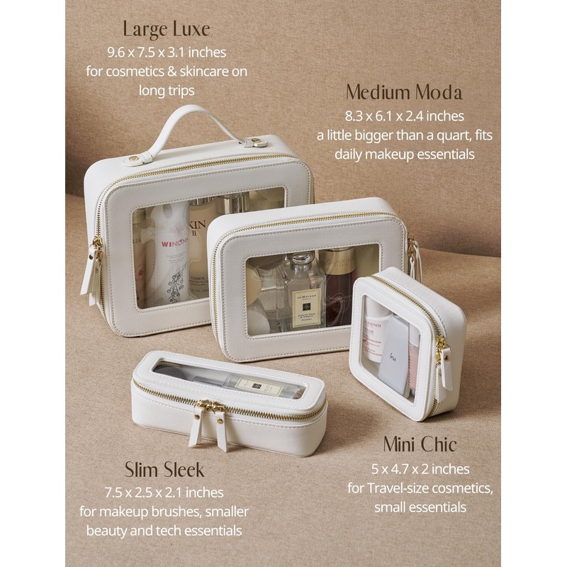 Small Cosmetic Bag for Purse Mini Makeup Bag for School