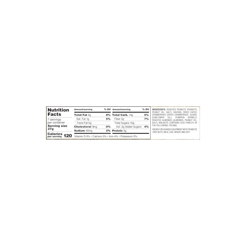 Gurley's Golden Recipe Cranberry Trail Mix, Fruity & Nutty, 6