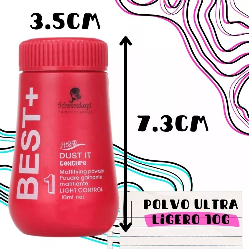 Mafab 3 Pieza Shampoo Seco Polvo Limpieza Cabello Elimina Sebo