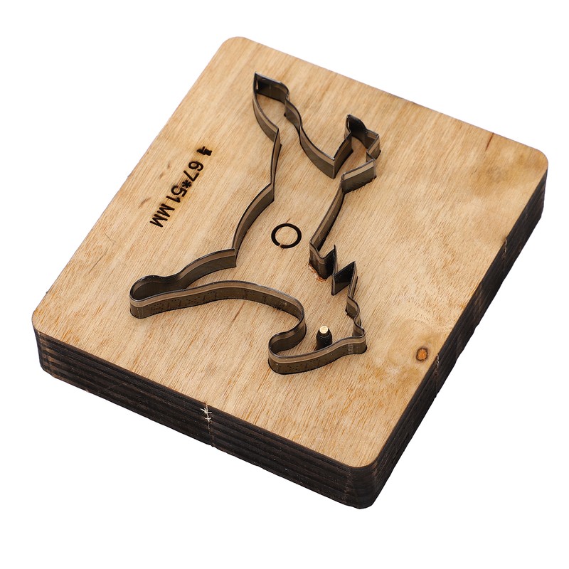 Leather Cutting Die Horse Shape Sharply Clean Edge Alloy Steel