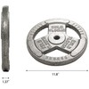 Signature Fitness Standard 1-Inch Cast Iron Plate Weight Plate for