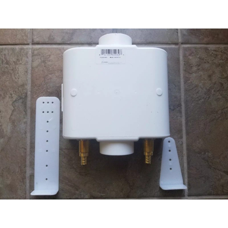 IPS Water-Tite Washing Machine Outlet Box Brass Quarter Turn Valves