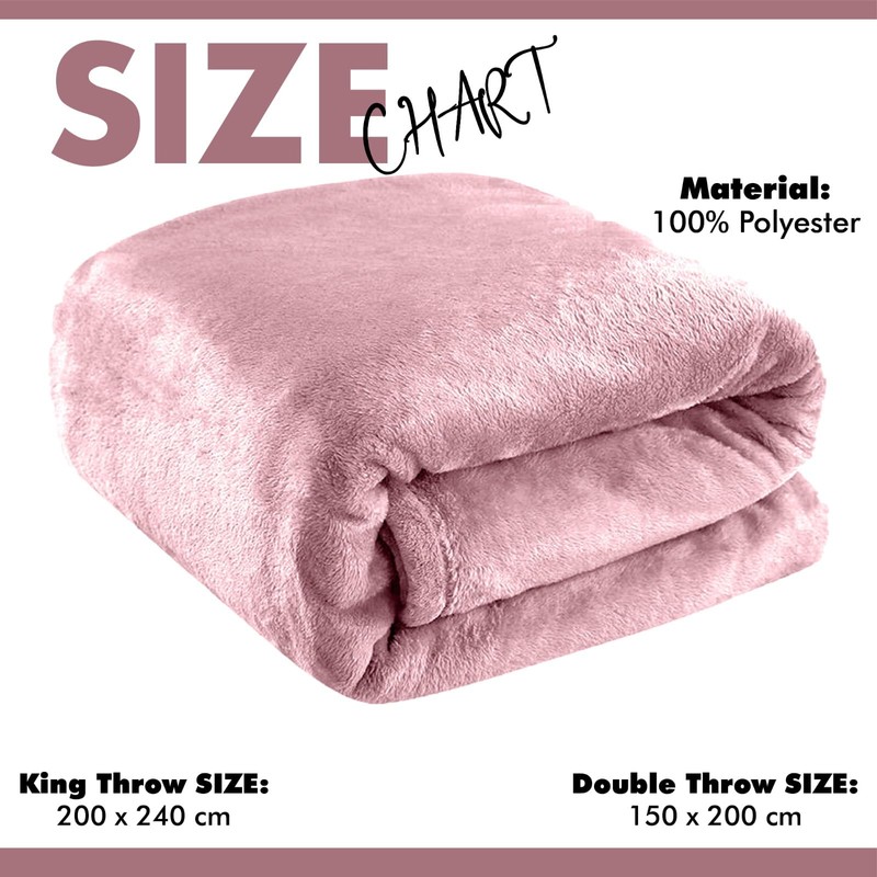 Lions Fleece Throw Blanket - 100% Polyester, Ultra Soft Faux
