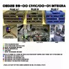 Honda Acura Swap OBD2 DOHC VTEC GSR B18C1 Wiring Sub