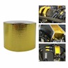 JRSAUTO 2" 30FT High-Temperature Heat Reflective Adhesive Backed Roll,Heat Wrap
