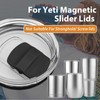 Magnetic Slider Replacement for Yeti, 5 Pcs Lid Slider Push