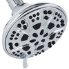 AquaDance High Pressure 6-Setting, Large 5-Inch Shower Head with Full