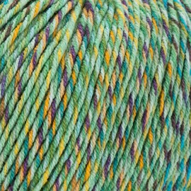 YarnArt Jeans Tropical Yarn - Variegated Fine Yarn 1 Skein/Ball 50 gr 174 yds Cotton Yarn Knitting Yarn Soft Yarn, Amigurumi, Crocheting, Turkish Yarn, 55% Cotton - 45% PAC (Poliacrylic) (616)