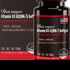 Health Supplement Functional Food Dual Support Vitamin D3 K2 (MK-7)