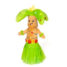 Cuddle Barn - Deck The Palms | Animated Musical Christmas Palm Tree Plush Toy Lights Up and Hula Dances, 14 inches