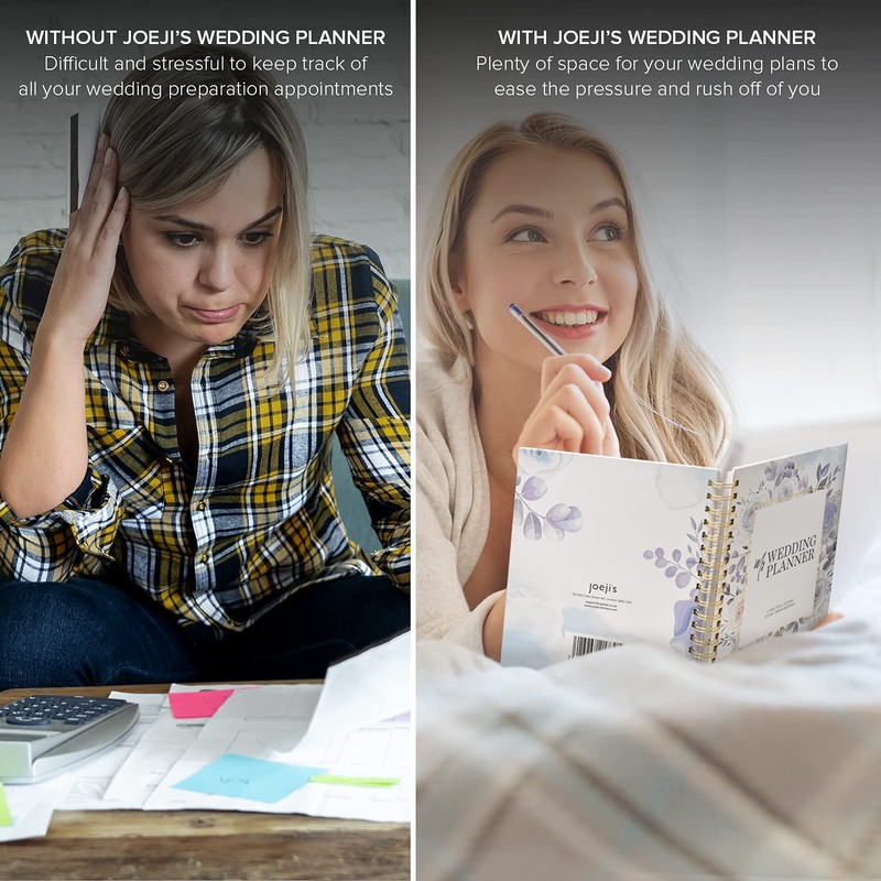 Joeji's Kitchen Bridal Planning Book, Notebook & Wedding Planner Book,