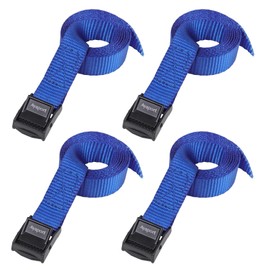Ayaport Lashing Straps with Buckles Adjustable Cam Buckle Tie Down Cinch Strap for Packing Blue