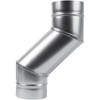 Repa Market 4" Inch Round Metal Duct Offset - Dryer