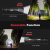 COSOOS 2 LED Torch with Holsters, Super Bright Hand Flashlight