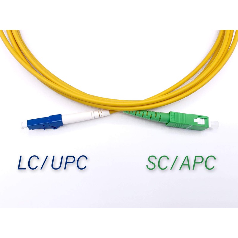 Elfcam - 30 m Fibre Optic Cable SC/APC to LC/UPC