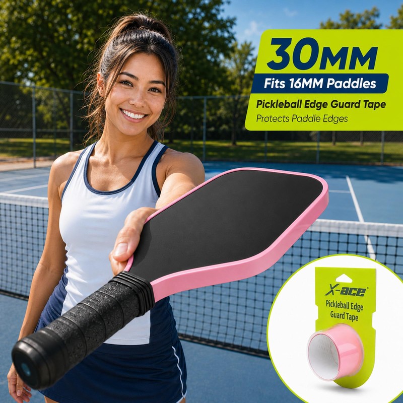 3.0 Pickleball Edge Guard Tape 3-Pack - Stretchable Electrostatic Adsorption