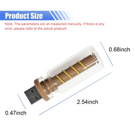 GAOLAOSY Car USB Night Light, Touch Dimmable Automotive LED Light Bulb, Retro-Style Vehicle Interior Ambient Lighting, Mini Plug-in Creative Auto Decorative Lamps for Car, Camping, Bedroom (White)