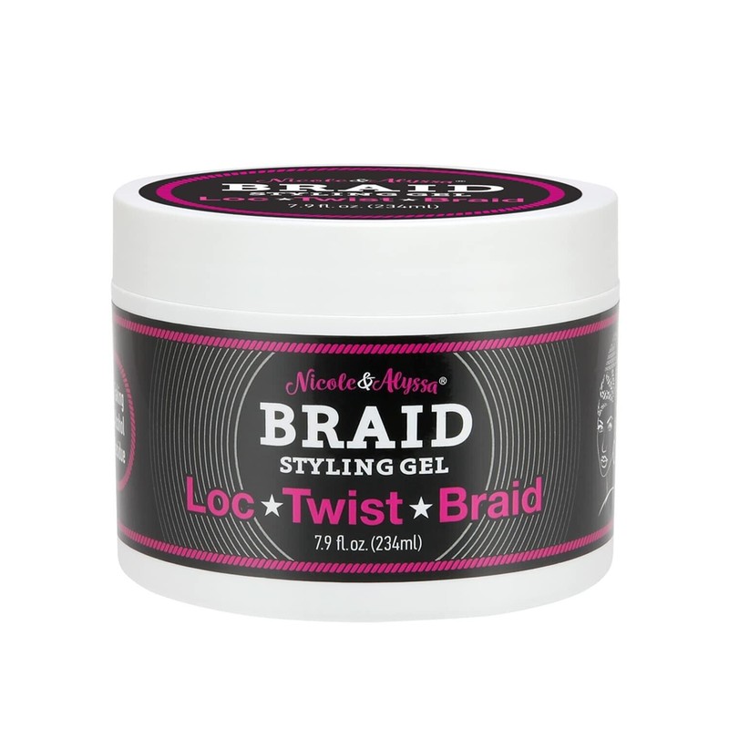 Nicole & Alyssa - Braid Styling Gel for Locs, Twists,