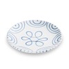 GMUNDNER KERAMIK Dessert Plate Cup Diameter 20 cm Blue Flamed