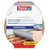 tesa 55731–00016–00 abnehmbarer biadhesive Tape, 10 m: 50 mm