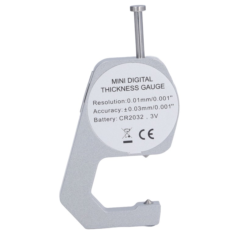 Thickness Gauge Mini Digital LED Display 0 to 20mm Multifunctional