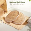 Esponja exfoliante corporal de lufa natural Coba Straws | Esponja