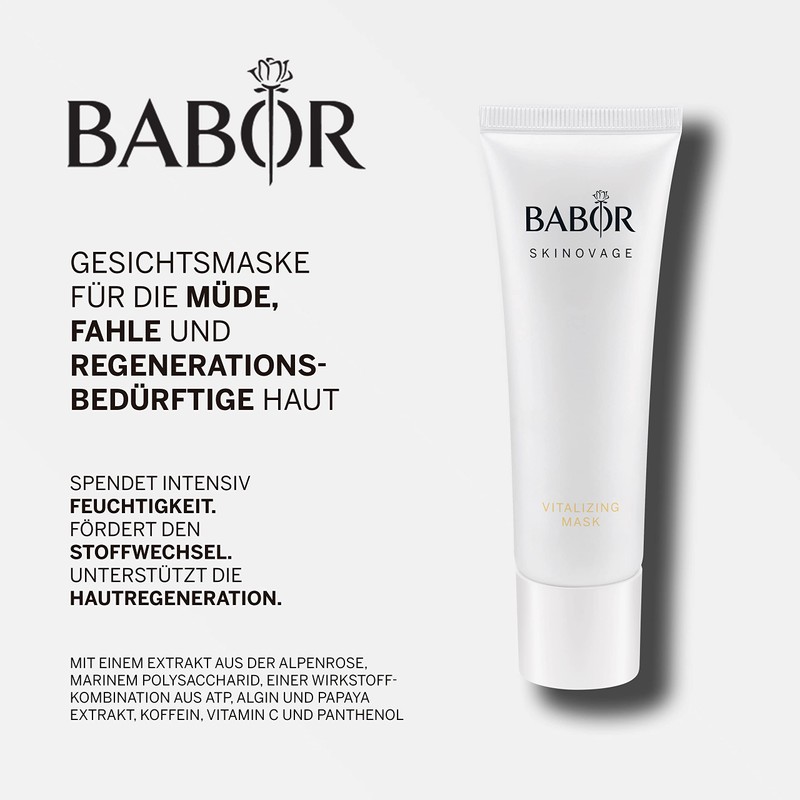 BABOR SKINOVAGE Vitalizing Mask for Tired and Pale Skin, Moisturising