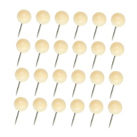 Operitacx 1 Satz Kork Reißzwecke Reißnägel Drücken Wandbehänge Plakatzubehör Plakatversorgung Aufhänger Weiße Tafel Makramee Bulletin-Push Push-pin-Karte Daumennägel Pro Eisen 60 Stück