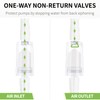 Pawfly 6 PCS Aquarium Check Valves for Common Air Pumps