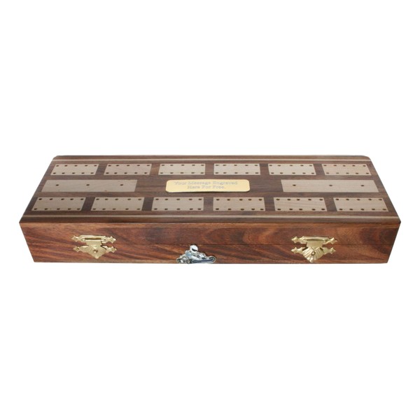 Gamekeepers Cottage gifts Go Kart Wooden Cribbage Board with Playing