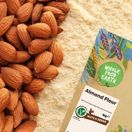 Wholefood Earth Almonds Flour 1 kg | GMO Free | High Fibre | Source of Protein