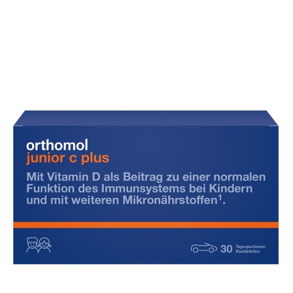 Orthomol Junior Vitamin C Plus Chewable Tab Forest Fruit 30 days