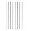 CoCud 10pcs Round Steel Rod 2mm Diameter 100mm Length High