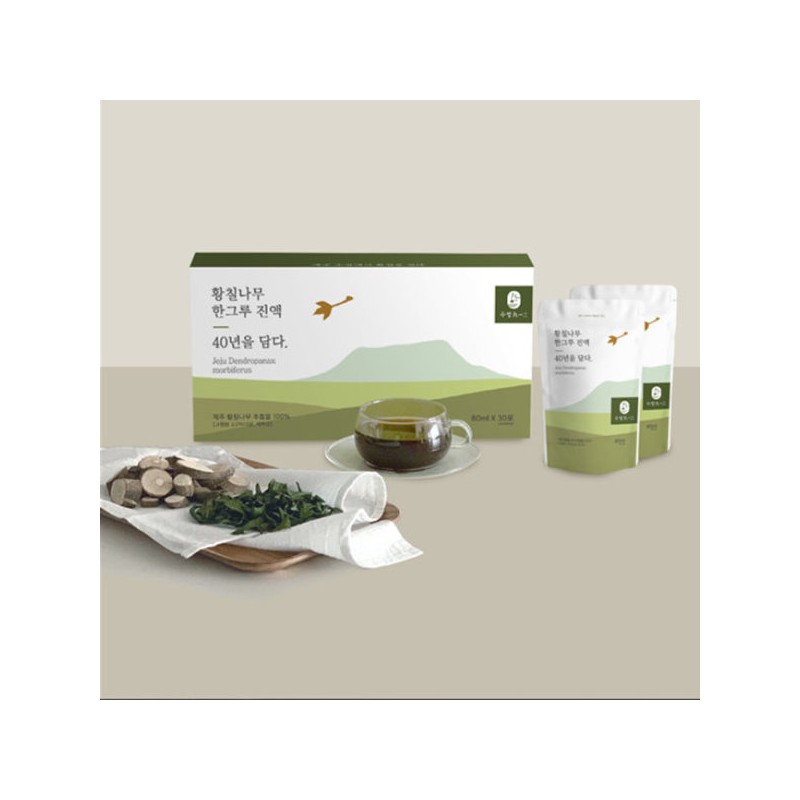 수망912 제주산 100% 황칠나무 한그루진액 80ml 30포 Sumang912 Jeju 100%