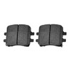 AutoShack Front and Rear Ceramic Brake Pads Set 8pcs Replacement