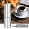 Oumij1 Molinillo de Café Manual - Triángulo de Acero Inoxidable