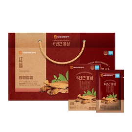 Daewoong Life Science [Daewoong Life Science Co., Ltd.] 6-year-old red ginseng, 70ml, 30 packets, 1 set / 대웅생명과학 [(주)대웅생명과학] 6년근 홍삼 70ml 30포 1세트
