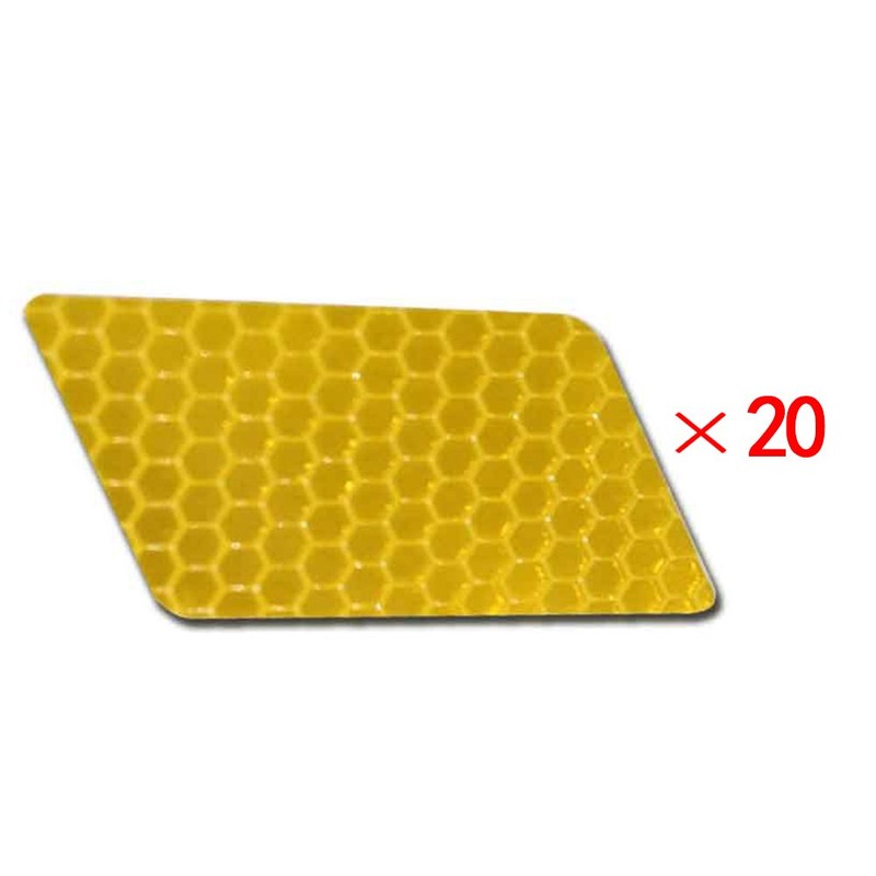 20x Reflective Reflector Sticker Self Adhesive Safety Warning Conspicuity Tape