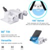 HOLACA 2Pack Gutter Mount compatible with for Arlo Pro Solar