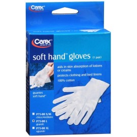 Carex Soft Hand Gloves Large 1 PR