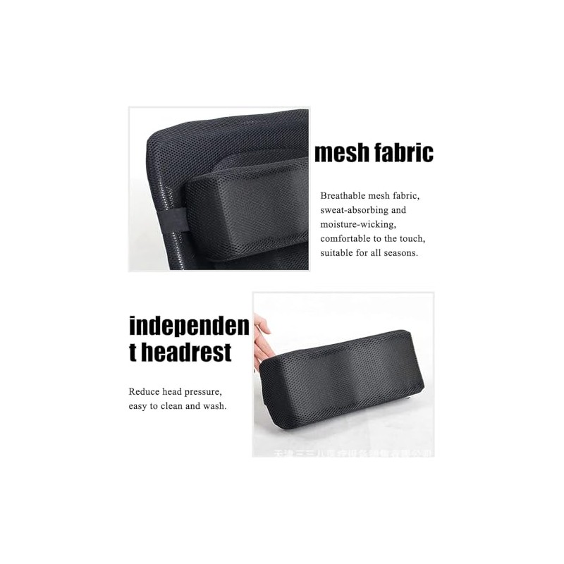 Wheelchair Headrest Neck Support, Portable Head Pillow Removable Lightweight Padding
