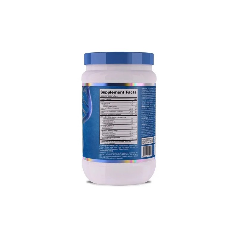 Aminoácidos BCAA Evogen AminoJect Sandía 477g Suplemento Polvo Deportivo