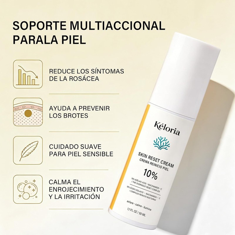 Crema con Ácido Azelaico al 10%, 50g