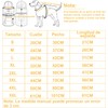 Impermeable para Perros con Capucha con Rayas Reflectantes，Ajustable，Resistente al Agua,
