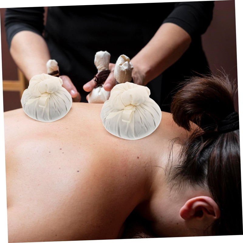 SAFIGLE 2pcs Moxa Massaging Ball Natural Aroma Massage Tool for