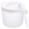 Pearl Metal Enjoy Kitchen C-4698 Salad Spinner, Resin, Vegetable Drainer,